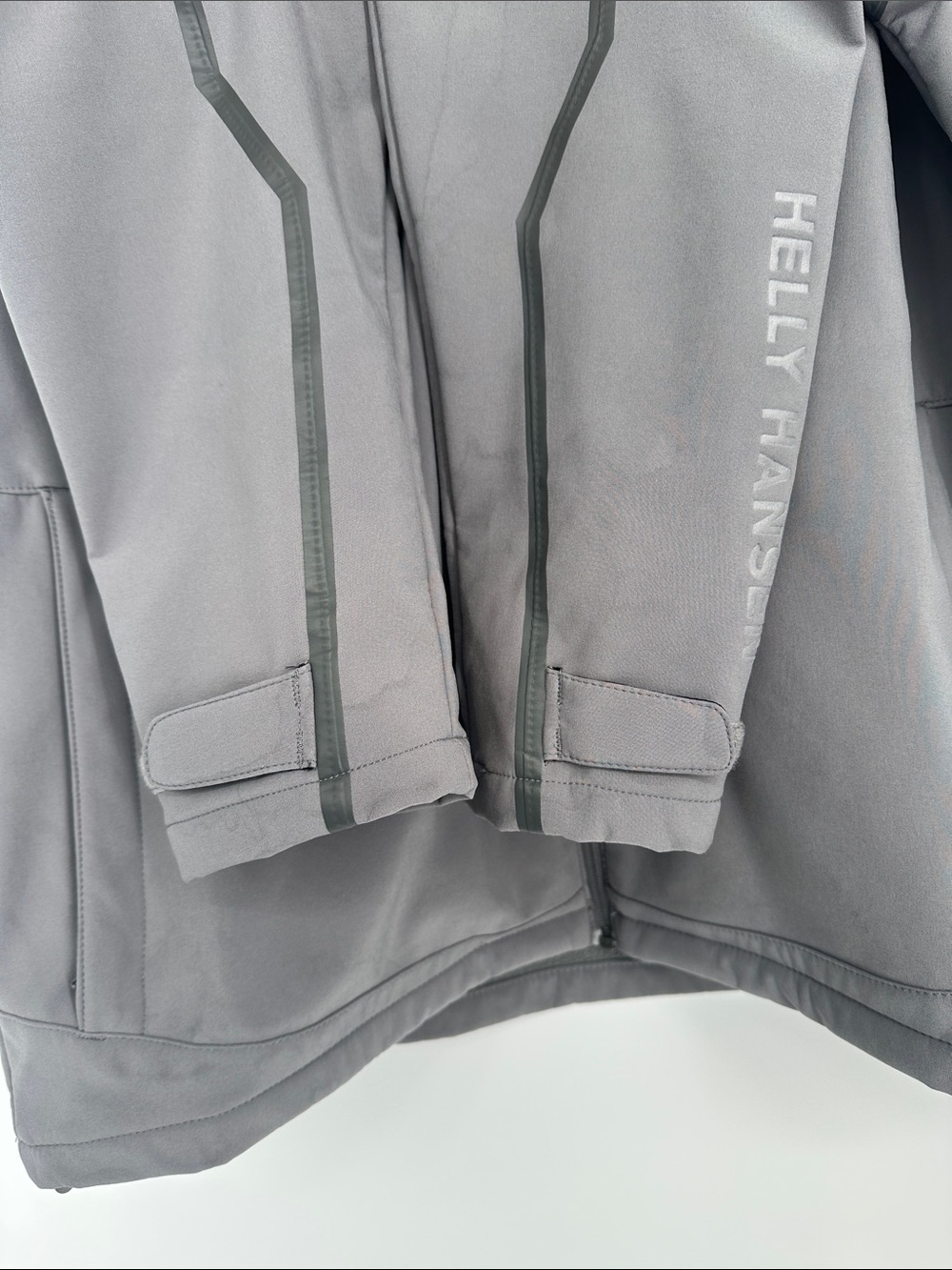 Helly Hansen Grey Performance Softshell Jacket - Size Large - Picture 3 of 11